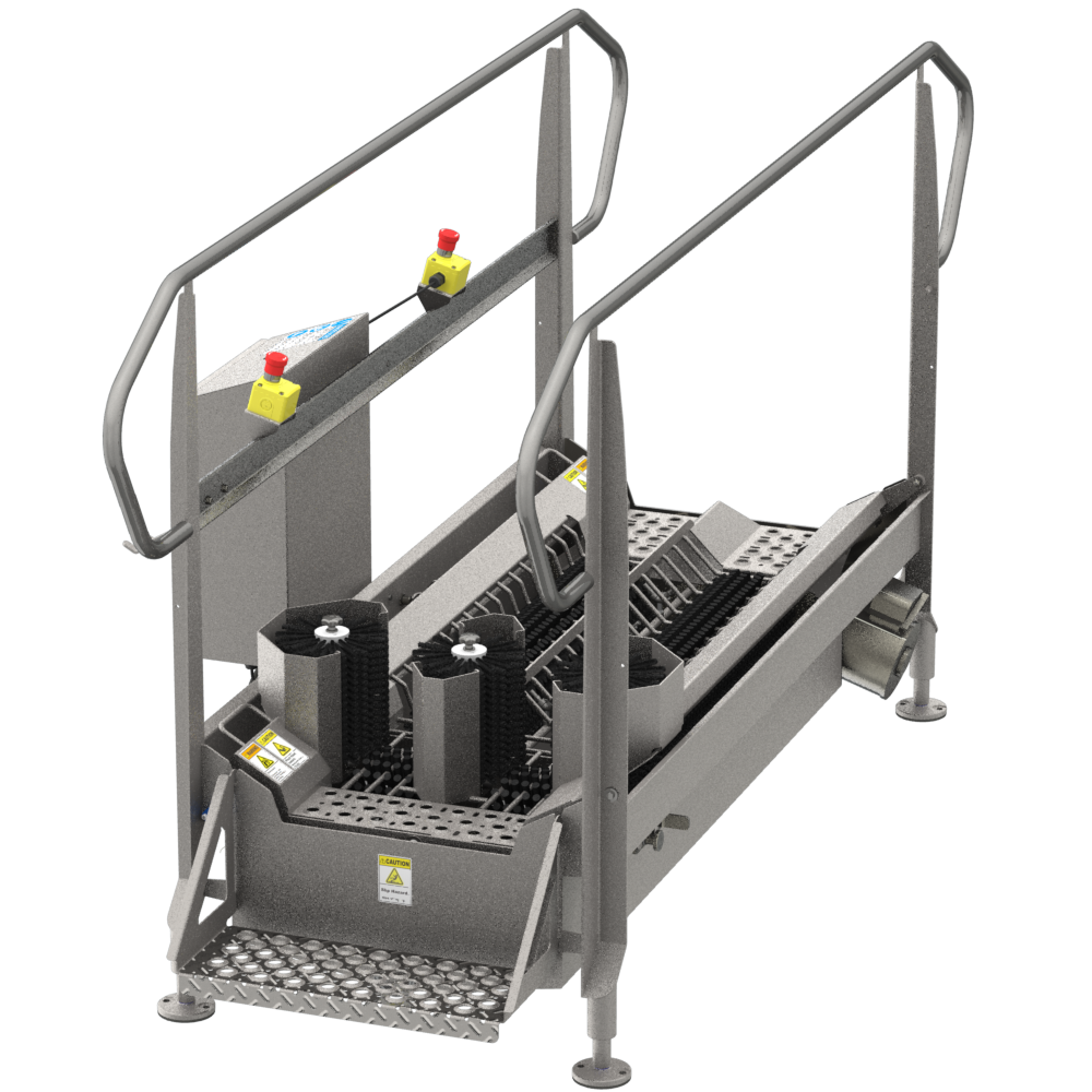 Step up your sanitation hygiene game BLX industrial boot scrubbers